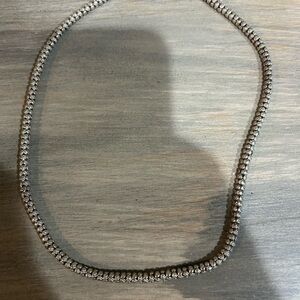 19 inch. Silver chain. Purchased in Thailand